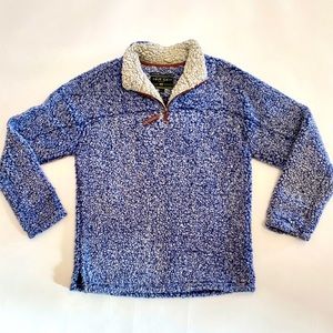 True Grit Blue Sherpa Pullover